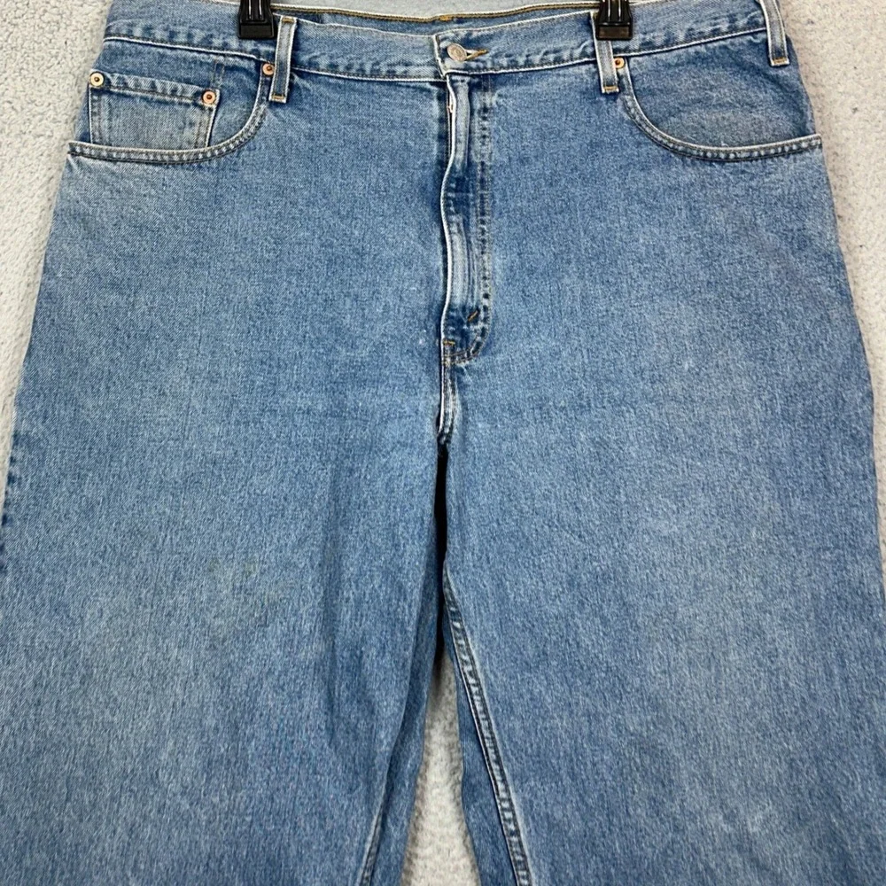 Vintage Levis 560 Jeans Mens 40X30 Loose Fit Tapered Leg Blue 5-Pocket Denim EUC